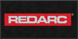 2' x 4' (24" x 47") Digiprint HD REDARC  Indoor Logo Mat