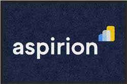 2' x 3' ( 24" x 35" ) ColorStar Impressions ASPIRION Indoor Logo Mat