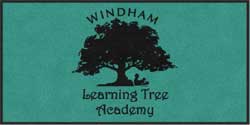 3' x 6' (35" x 69") Digiprint HD WINDHAM Indoor Logo Mat