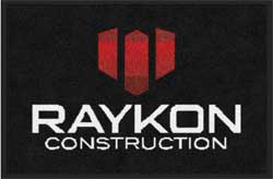 2' x 3' (24" x 35") Digiprint HD RAYKON  Indoor Logo Mat
