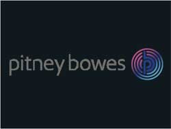 3' x 4' (34" x 45.5") Floor Impressions PITNEY BOWES  Rubber Logo Mat