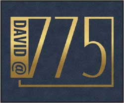 5' x 6' (58" x 68") ColorStar Impressions DAVID 775  Indoor Logo Mat