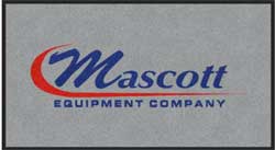 2'6" x 4'6"( 30" x 40" ) ColorStar Impressions MASCOTT Indoor Logo Mat