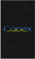 3' x 5' (35" x 58") Digiprint HD CAPEX  Indoor Logo Mat