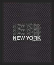 2'6" x 3' (30" x 35") Superscrape Impressions  LAMPIN NY  Rubber Logo Mat