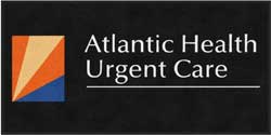 3' x 6' (35" x 69") Digiprint HD ATLANTIC HEALTH UC Indoor Logo Mat