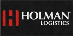 5' x 10' (58" x 119") ColorStar Impressions HOLMAN  Indoor Logo Mat