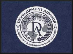 3' x 4' (35" x 47") Digiprint HD DEVELOPMENT ADVISOR Indoor Logo Mat