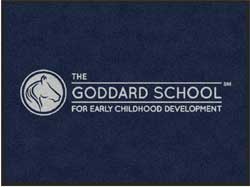3' x 4' (35" x 47") Colorstar Impressions THE GODDARD SCHOOL Indoor Logo Mat