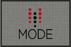 2' x 3' ( 22" x 35") Waterhog Impressions HD MODE Indoor/Outdoor logo mat