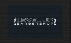 3' x 5' (35" x 56") Superscrape Impressions LEVEL UP Rubber Logo Mat