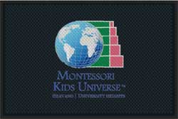 4' x 6' (45" x 69") Superscrape Impressions  MKU  Rubber Logo Mat
