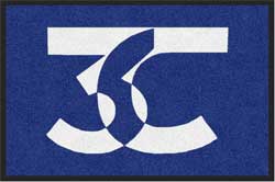 2' x 3' ( 24" x 35" ) ColorStar Impressions  3C CONSTRUCTION  Indoor Logo Mat