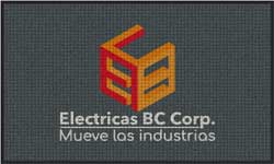 3' x 5' (35" x 58") Waterhog Impressions HD ELECTRICAS BC Indoor/Outdoor Logo Mat