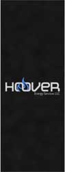 6' x 16' (68" x 190") Colorstar Impressions HOOVER Indoor Logo Mat