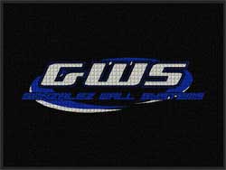 3' x 4' (35" x 45") Waterhog Impressions HD GBR GWR  Indoor/Outdoor Logo Mat