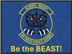 3' x 4' (35" x 47") Digiprint HD ALWAYS READY  Indoor Logo Mat