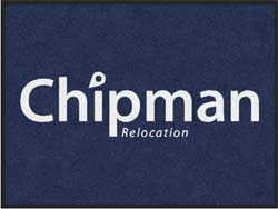 3' x 4' (35" x 47") Digiprint HD CHIPMAN  Indoor Logo Mat