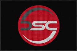 4' x 6' (45" x 69") Waterhog Impressions HD DSH Indoor-Outdoor Logo Mat