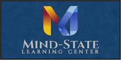 3' x 6' (35" x 69") ColorStar Impressions MIND-STATE Indoor Logo Mat