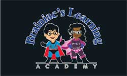 3' x 5' (34" x 58") Floor Impressions BRAINIAC'S  Rubber Logo Mat