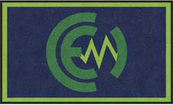 3' x 5' (35" x 58") Digiprint HD COMMERCIAL ELECTRONICS  Indoor Logo Mat