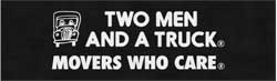 3' x 10' (35" x 119") ColorStar Impressions TWO MEN AND A TRUCK  Indoor Logo Mat