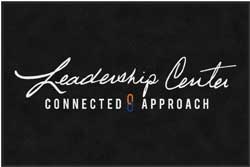 4' x 6' (45" x 69") ColorStar Impressions LEADERSHIP CENTER  Indoor Logo Mat