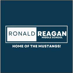 12' x 12' Eco Berber Roll Goods RONALD REAGAN MS Indoor /Outdoor Logo Mat