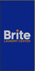 4' x 8' (45" x 95") Waterhog Impressions HD BRITE  Indoor/ Outdoor Logo Mat