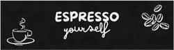 4' x 14' (45" x 166") Colorstar Impressions ESPRESSO YOURSELF   Indoor Logo Mat