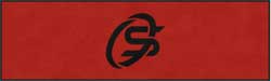 3' x 10' (35" x 119") ColorStar Impressions STARLIGHT  Indoor Logo Mat