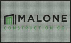 3' x 5' (35" x 59") Waterhog Inlay MALONE Indoor /Outdoor Logo Mat