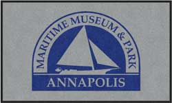 3' x 5' (35" x 58") Colorstar Impressions ANNAPOLIS MARITIME  Indoor Logo Mat