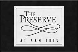 4' x 6' (45" x 69") Digiprint HD THE PRESERVE  Indoor Logo Mat