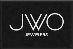 2' x 3' (24" x 35") Digiprint HD JWO JEWELERS  Indoor Logo Mat