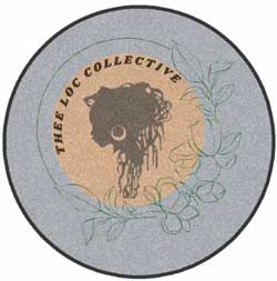 5' Round (58" inches) Digiprint HD Custom Shape THE LOC COLLECTIVE  Indoor Logo Mat