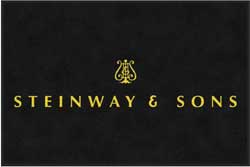 4' x 6' (45" x 69") Digiprint HD  STEINWAY & SONS Indoor Logo Mat