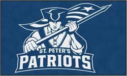 6' x 10' (68" x 119") Colorstar Impressions ST PETER'S PATRIOTS  Indoor Logo Mat