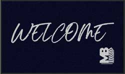 3' x 5' (35" x 58") Waterhog Impressions HD MAT BOCA  Indoor/Outdoor Logo Mat