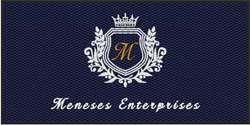 3' x 6' (35" x 69") Berber Impressions HD MENSES  Indoor/Outdoor Logo Mat