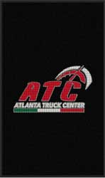 3' x 5' (35" x 58") Waterhog Impressions HD ATLANTA TRUCK CENTER  Indoor/Outdoor Logo Mat