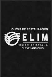 4' x 6' (45" x 69") ColorStar Impressions  ELIM  Indoor Logo Mat