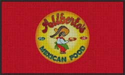 3' x 5' (35" x 58") Waterhog Impressions HD ALIBERTO'S  Indoor/Outdoor Logo Mat