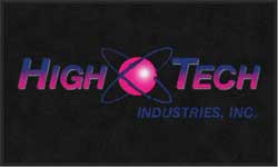 3' x 5' (35" x 58") Colorstar Impressions  HIGH TECH  Indoor Logo Mat