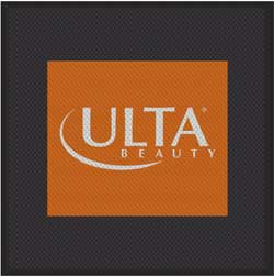 6' x 6' (67" x 67") Superscrape Impressions  ULTRA BEAUTY  Rubber Logo Mat