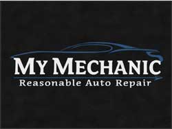 6' x 8' (68" x 95") ColorStar Impressions MY MECHANIC  Indoor Logo Mat