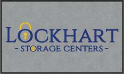 3' x 5' (35" x 58") Colorstar Impressions LOCKHART  Indoor Logo Mat