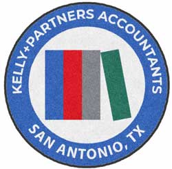 3' Round (35" inches) Digiprint HD Custom Shape KELLY+PARTNERS  Indoor Logo Mat