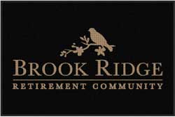4' x 6' (45" x 69") Waterhog Impressions HD BROOK RIDGE  Indoor/Outdoor Logo Mat